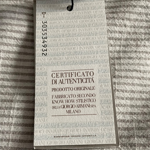 Medium Blue Croc Armani Collezioni Leather Jacket - Picture 11 of 12